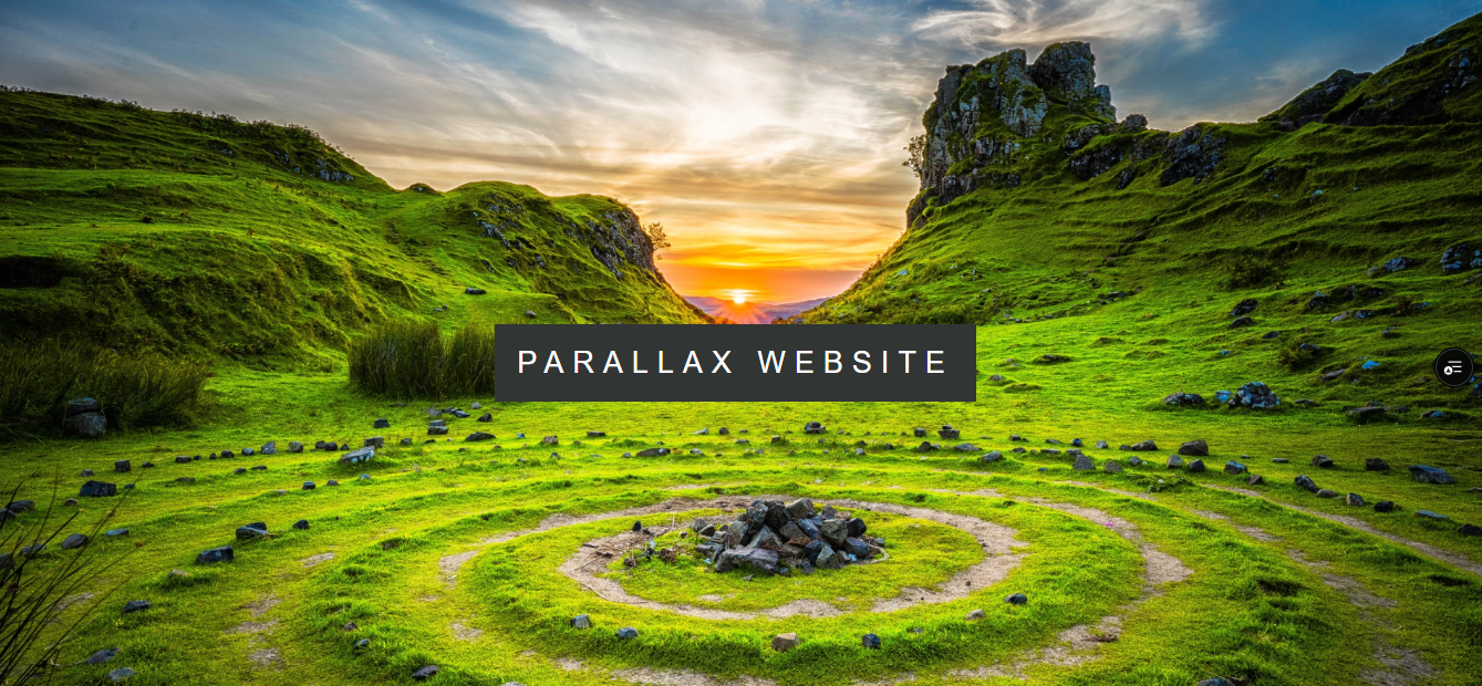 Parallax website
